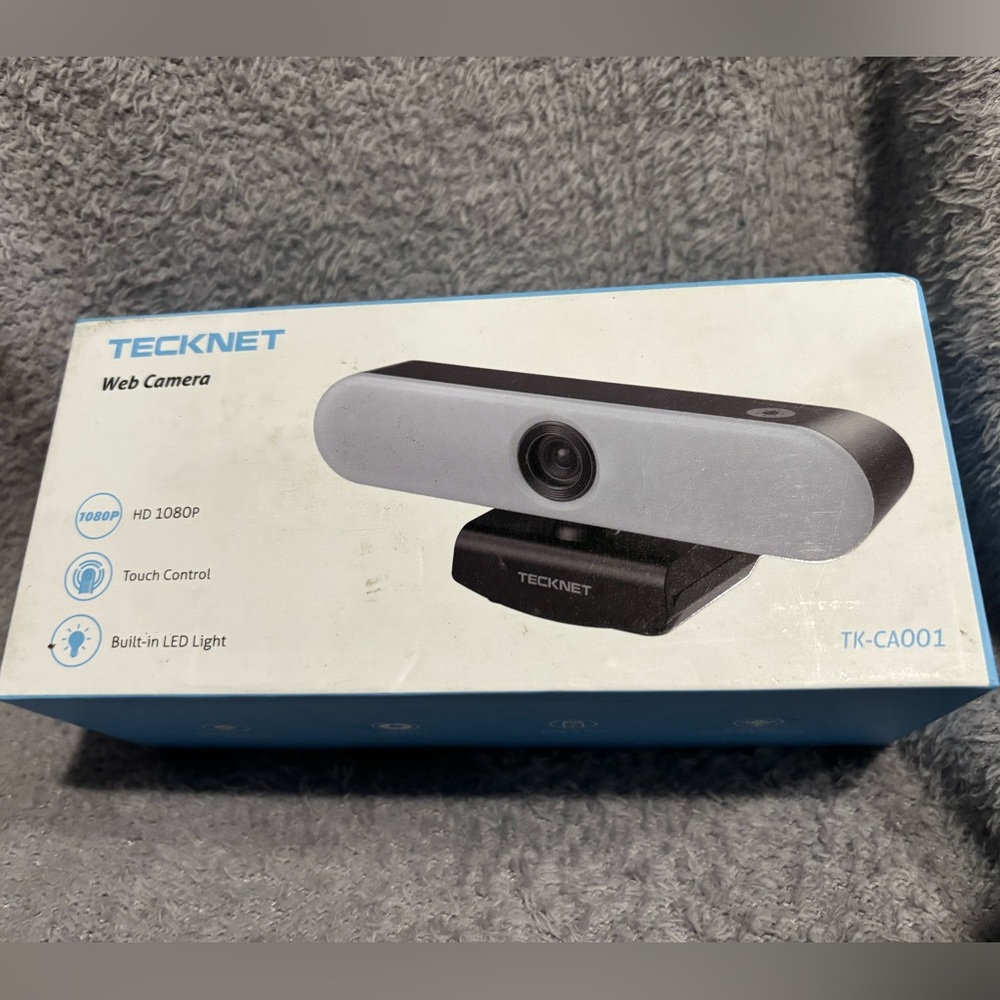 Tecknet Web Camera.‎ TK-CA001. HD 1080P